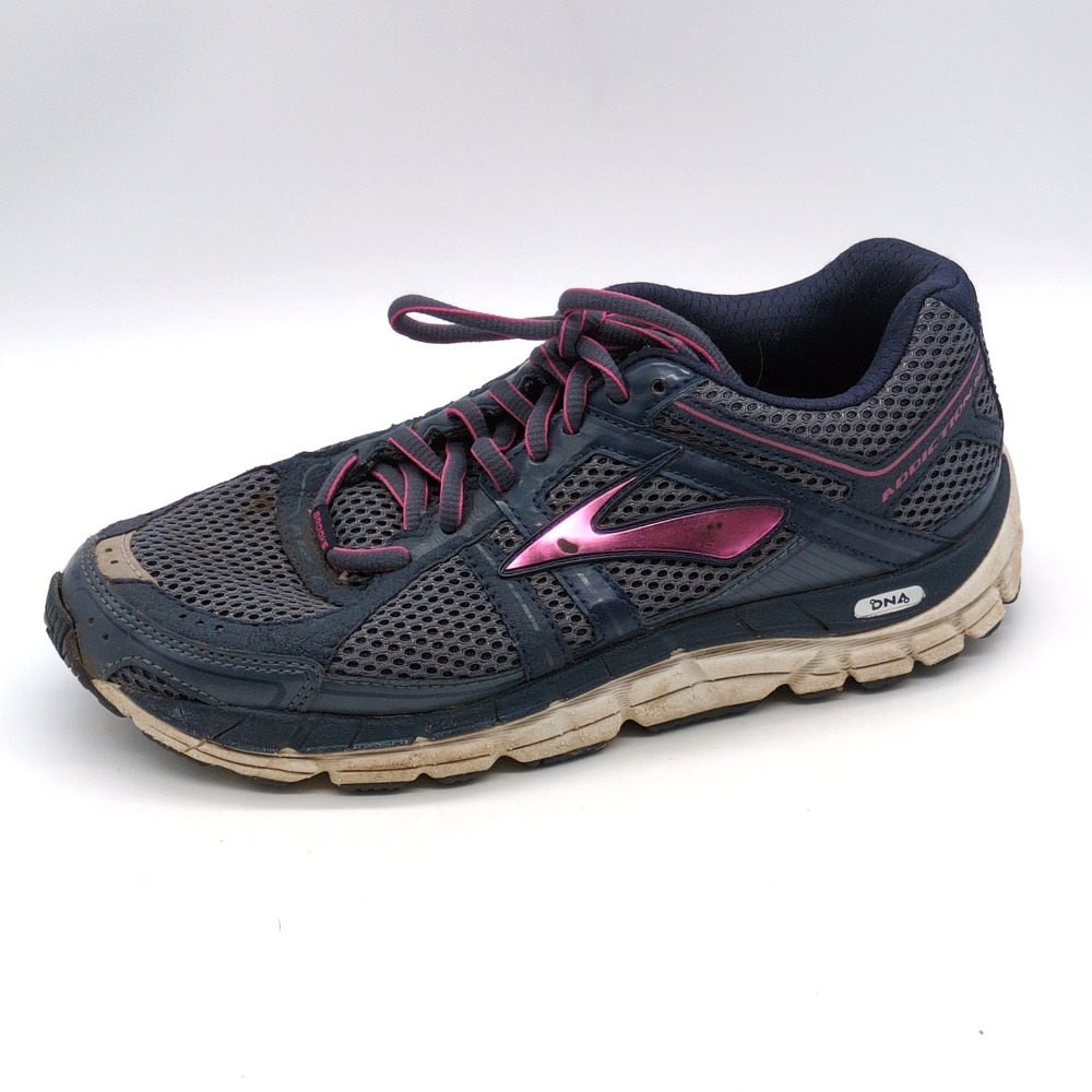 Brooks Shoes Womens Addiction A12 Gray 7.5 Running Sneakers Comfort 1201881B463